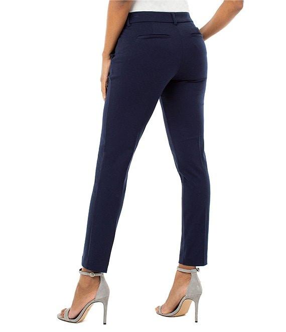 Liverpool Los Angeles Petite Size Kelsey Super Stretch Ponte Knit Trouser Ankle Pants Product Image