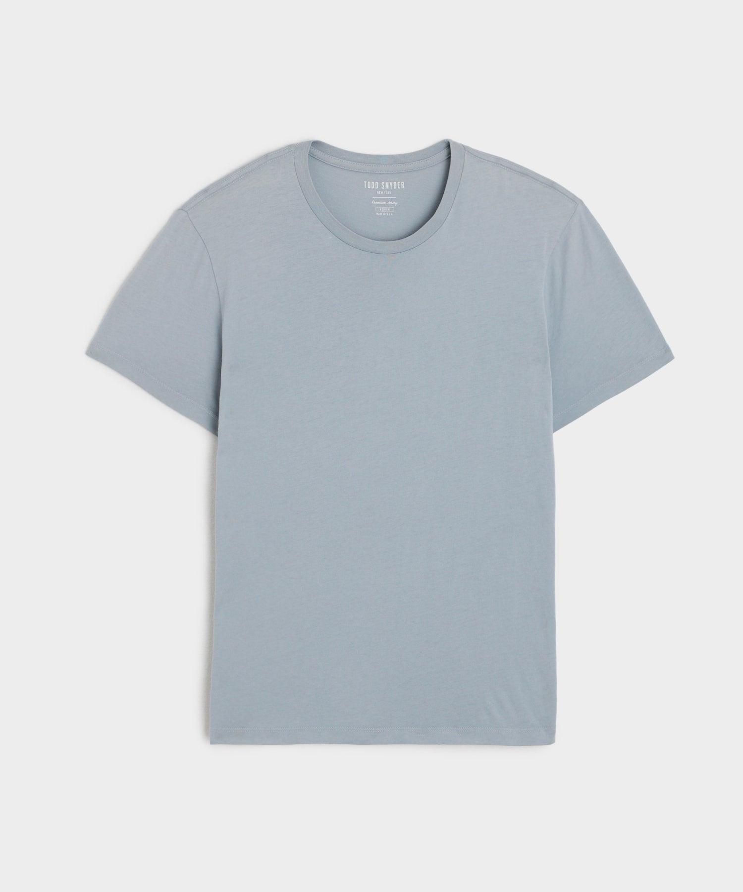 Made in L.A. Premium Jersey Tee in Steel Blue Product Image