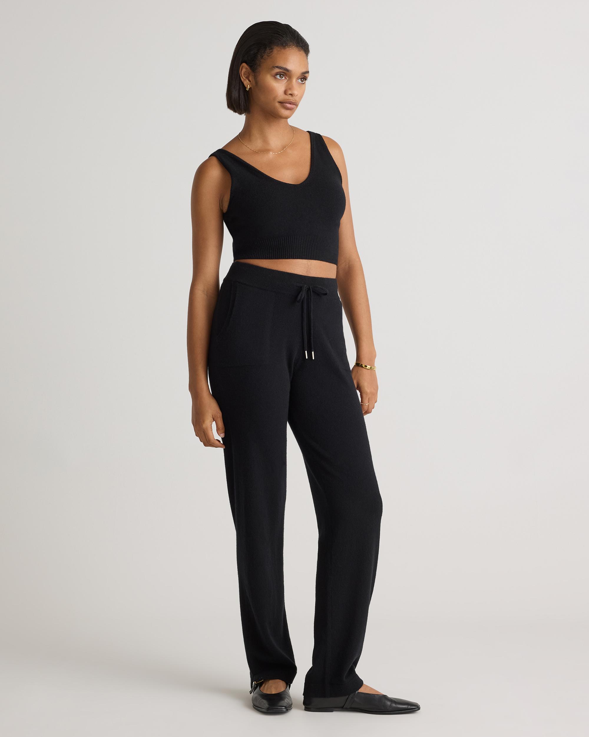 Quince | Women's Mongolian Cashmere Straight Leg Pants Product Image