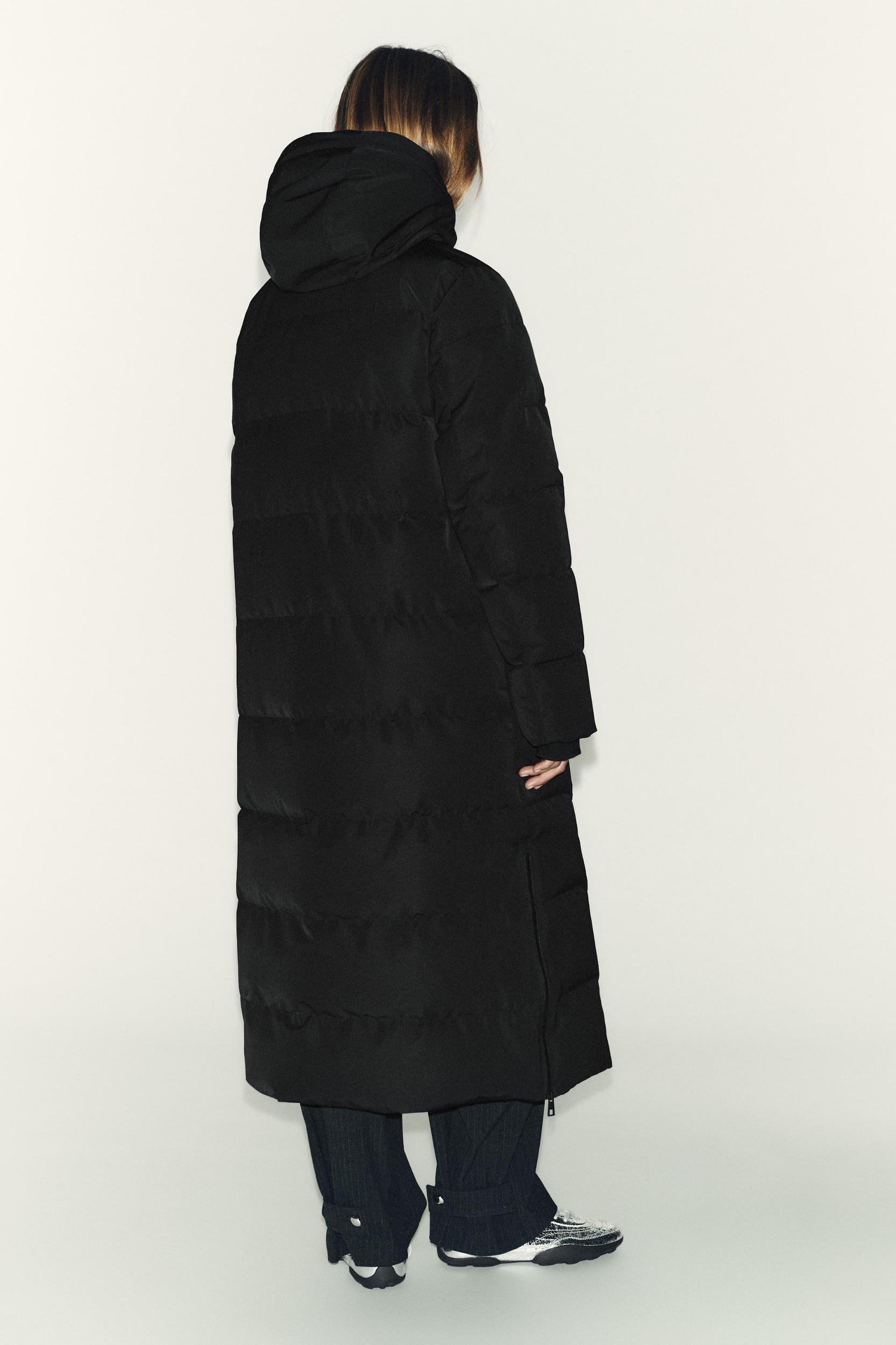 WATER REPELLENT WINDPROOF 60% DOWN 40% FEATHER HOODED PARKA Product Image