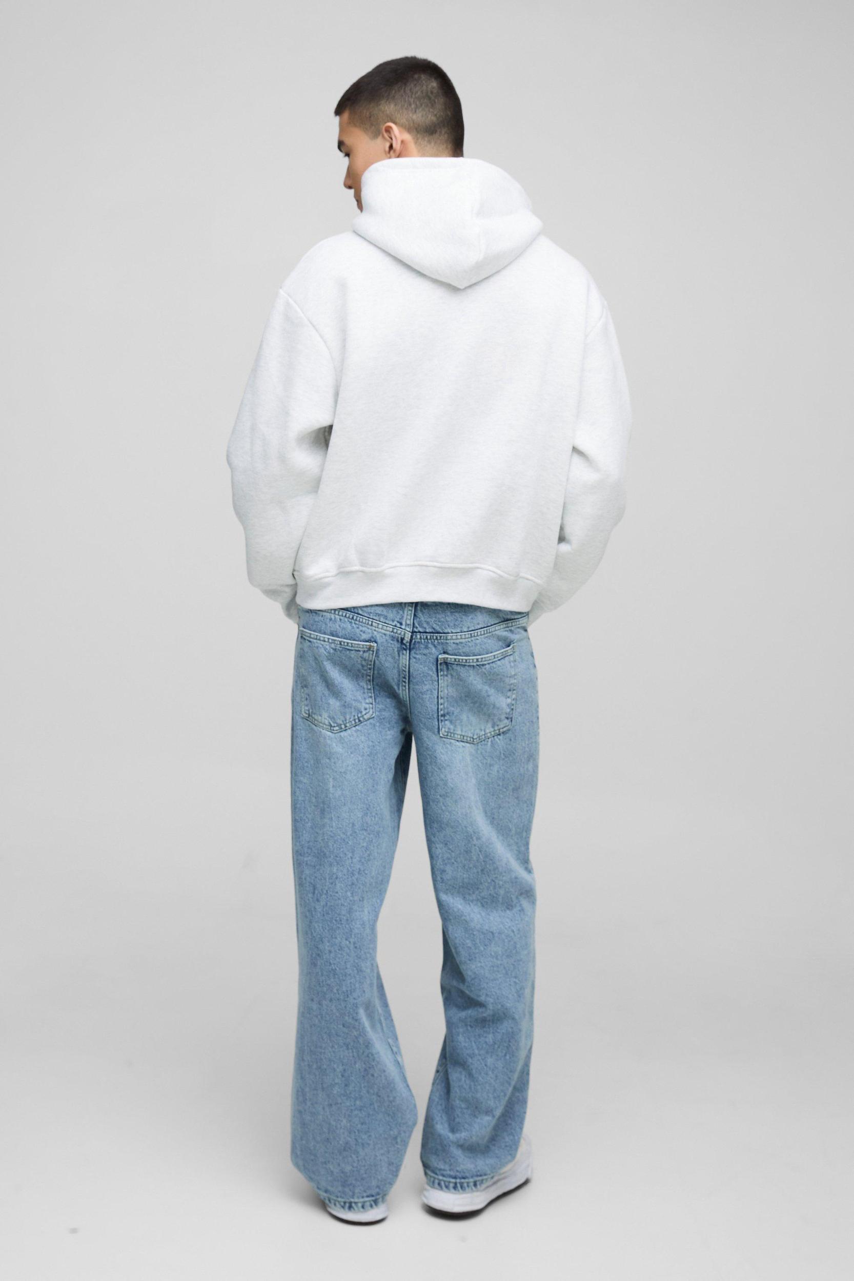 Relaxed Rigid Jean | boohooMAN USA Product Image