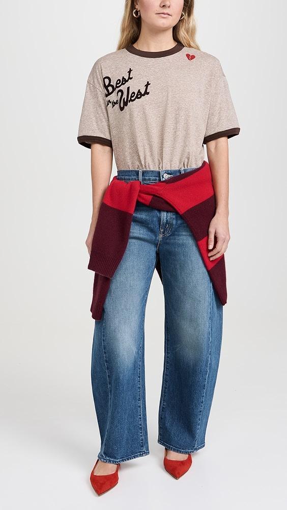 MOTHER Lil Full Pipe Flood Jeans | Shopbop Product Image