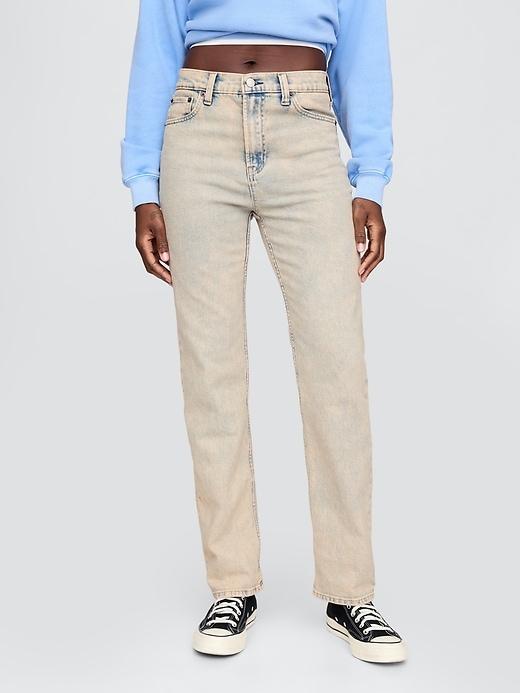 High Rise '90s Straight Jeans Product Image