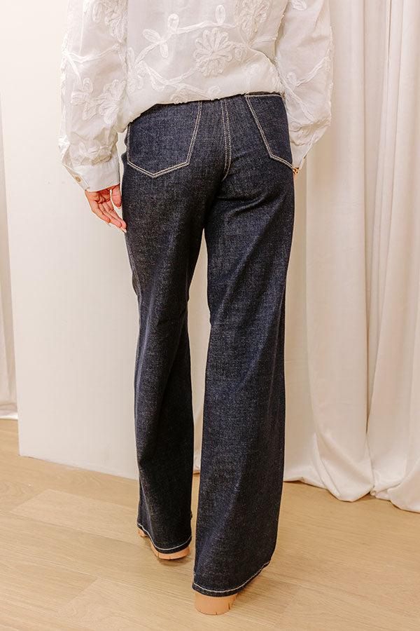 JUDY BLUE Saylor High Waist Wide Leg Jean Product Image