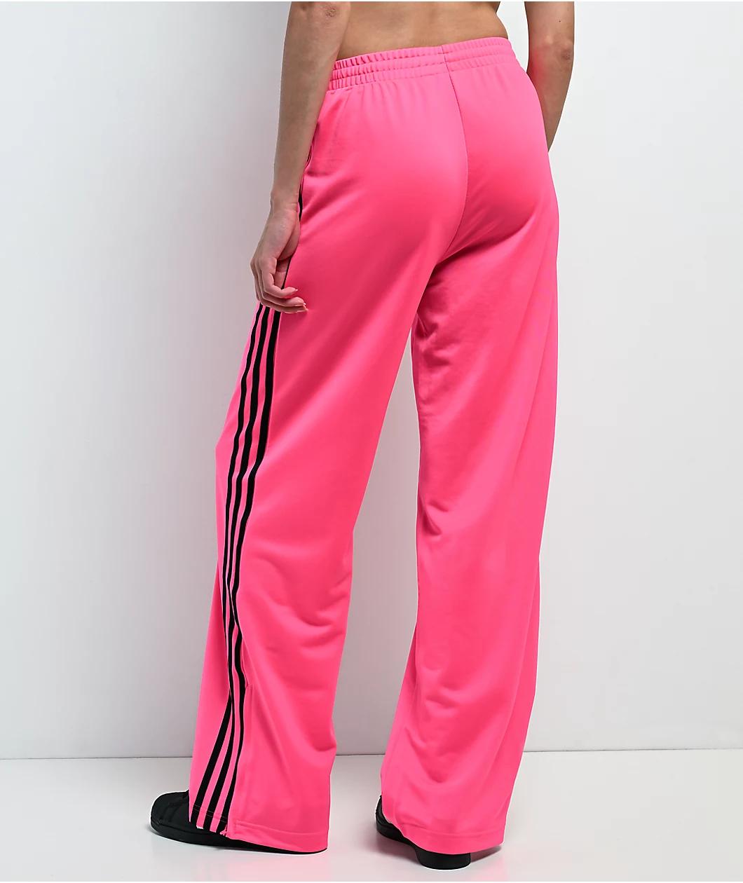 adidas Originals Adicolor Classics Firebird Pink Loose Fit Track Pants Product Image