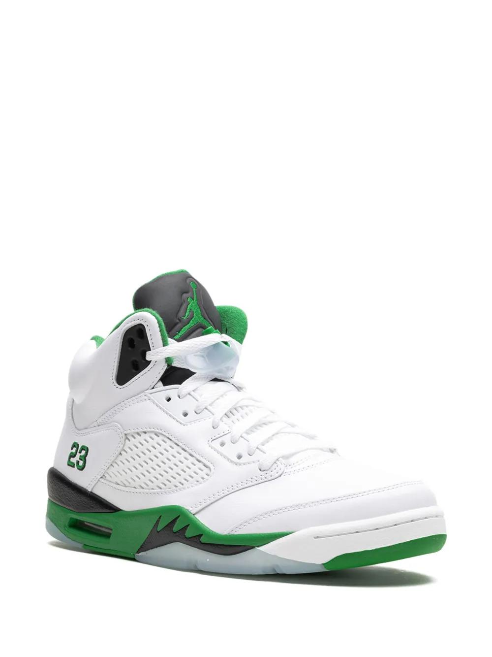 Air Jordan 5 "Lucky Green" sneakers Product Image