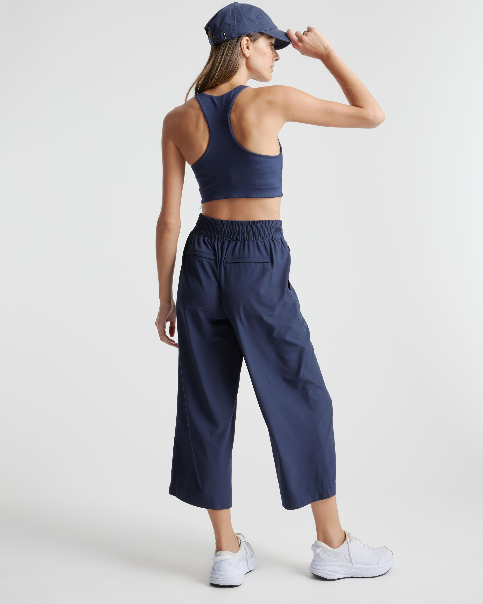 Quince | Women's Performance Tech Wide Leg Pants Recycled Polyester Product Image