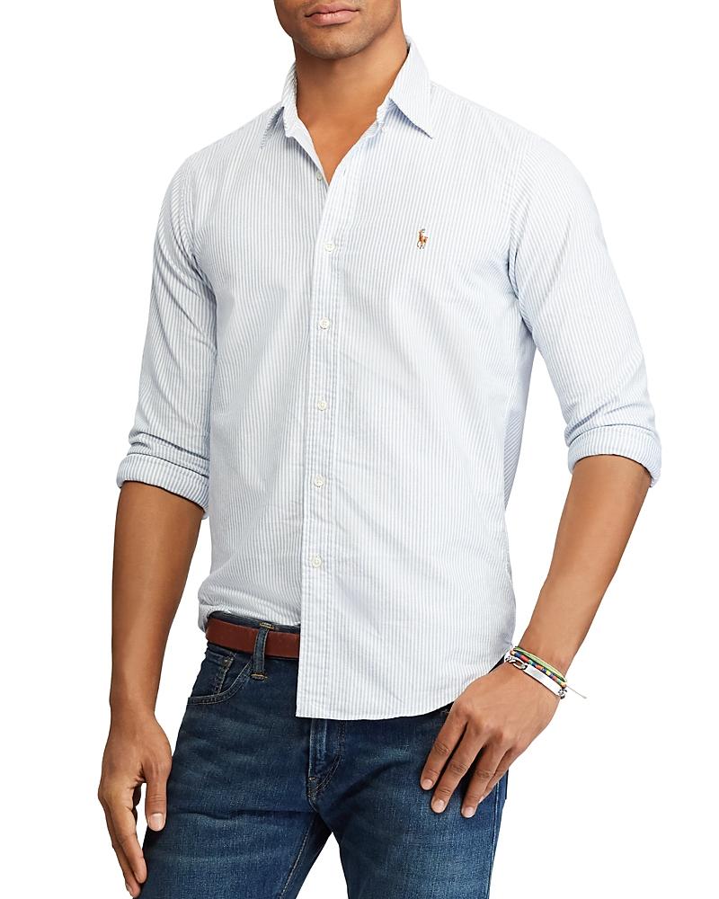 Mens Classic-Fit Cotton Oxford Shirt Product Image