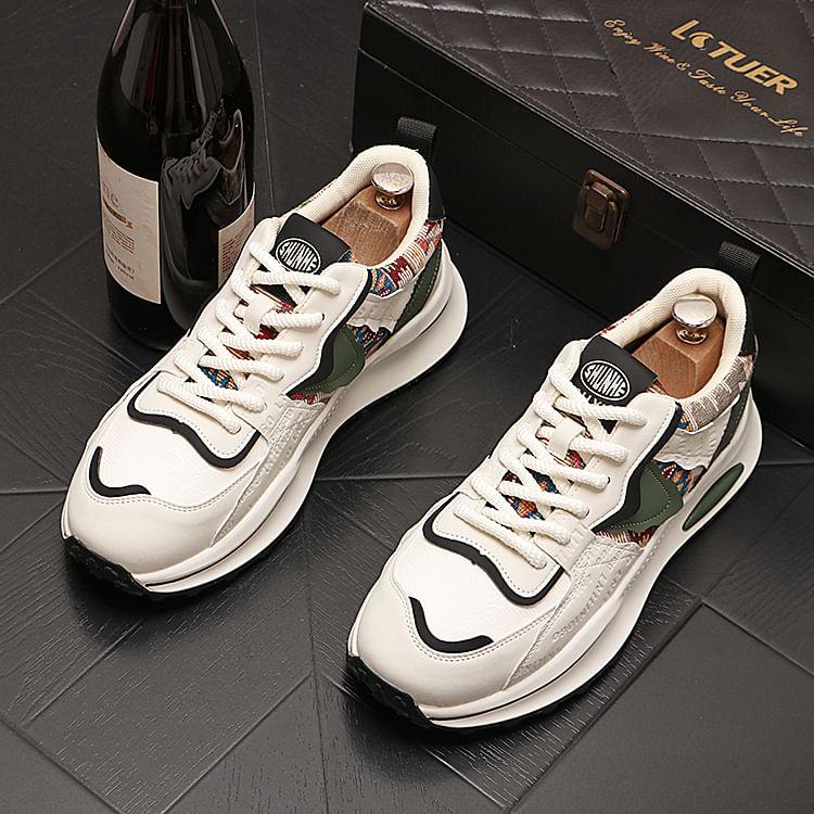 Platform Panel Sneakers Product Image