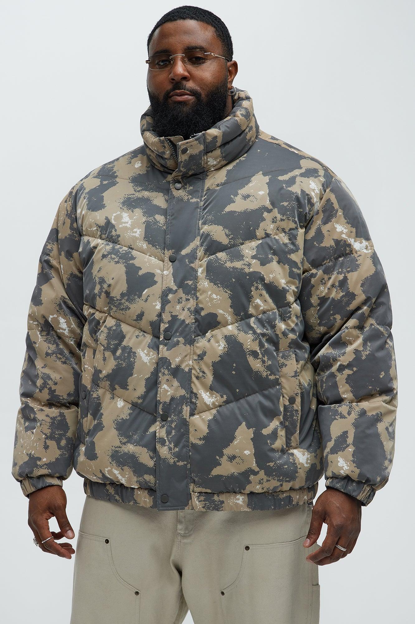 Atherton Camo Puffer - Camouflage Male Product Image