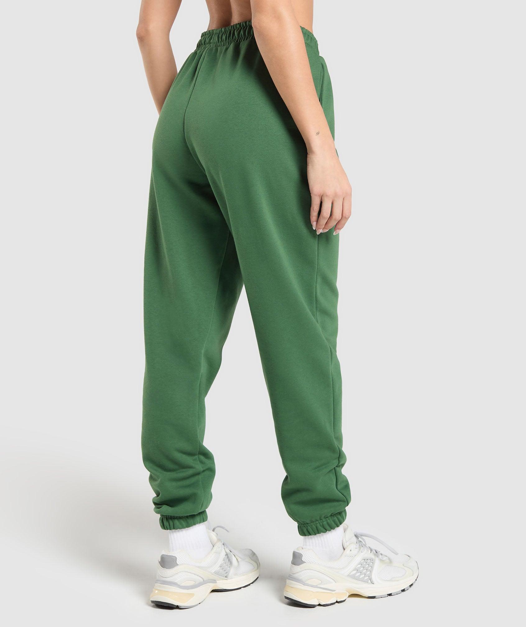 Gymshark Training Fleece Joggers - Classic Green Female Product Image