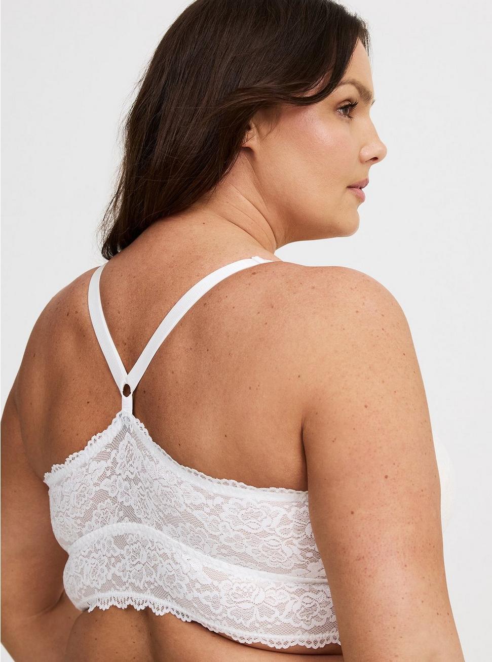 Lightly Lined Lace Bralette Product Image