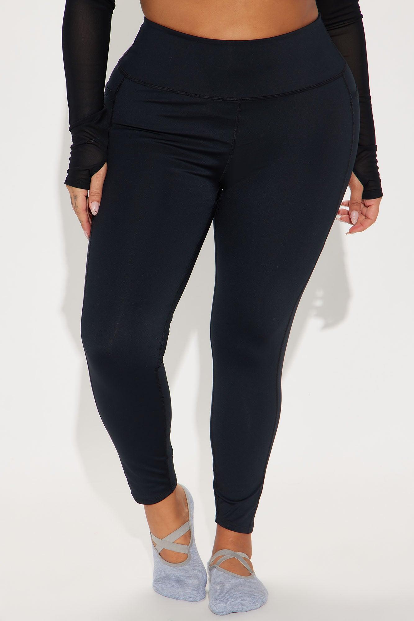 Vital Form 7/8 Elevate Active Legging - Black Product Image