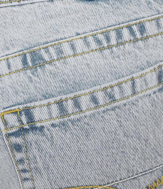 BDG Urban Outfitters Kayla Low-Rise Wide Leg Distressed Jeans Product Image