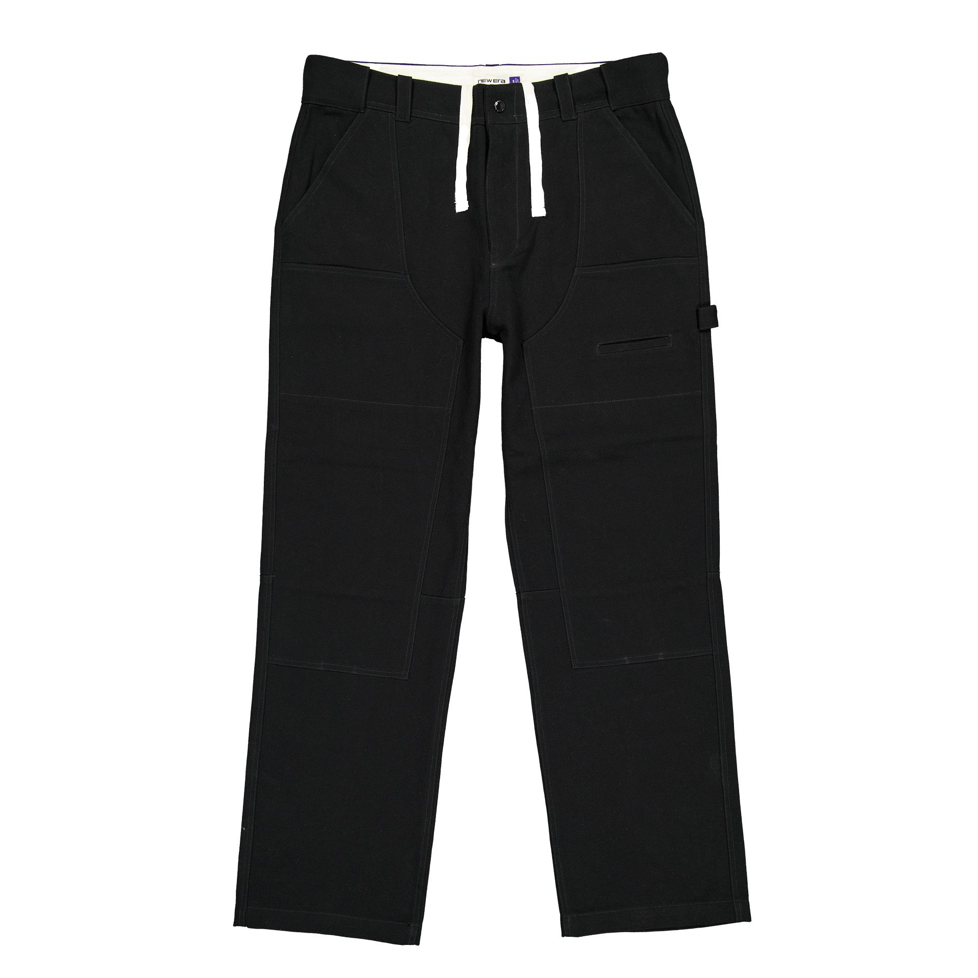 Forge Black Double Knee Pants Male Product Image