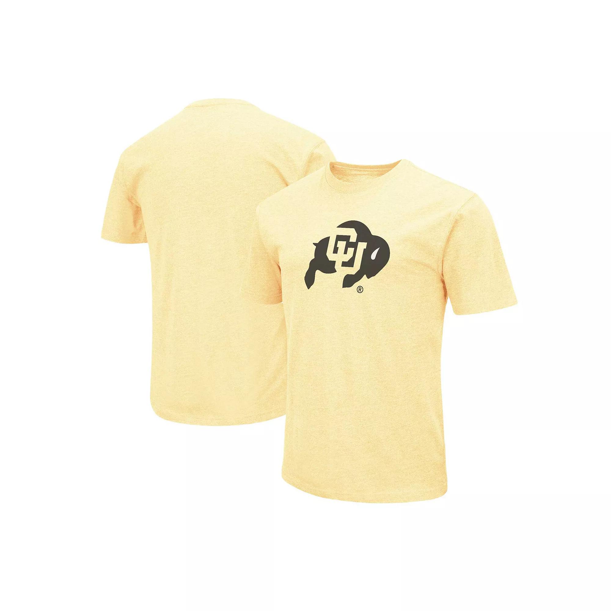 Men's Colosseum Gold Colorado Buffaloes Primary Logo T-Shirt, Size: 2XL Product Image