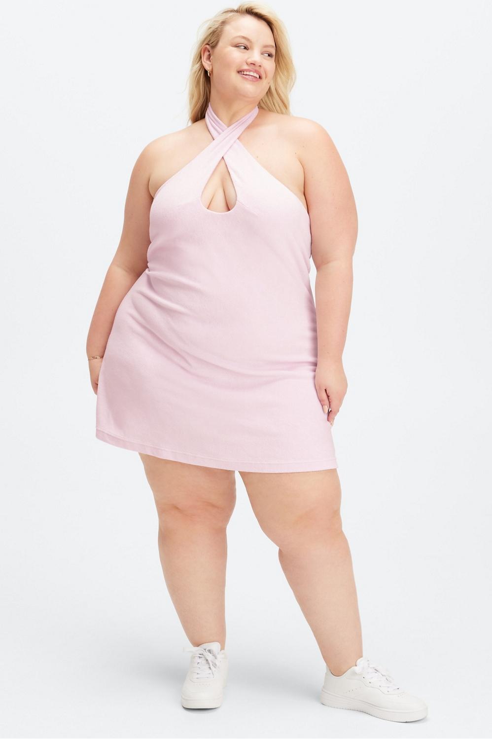 Terry Halter Baby Doll Dress Product Image