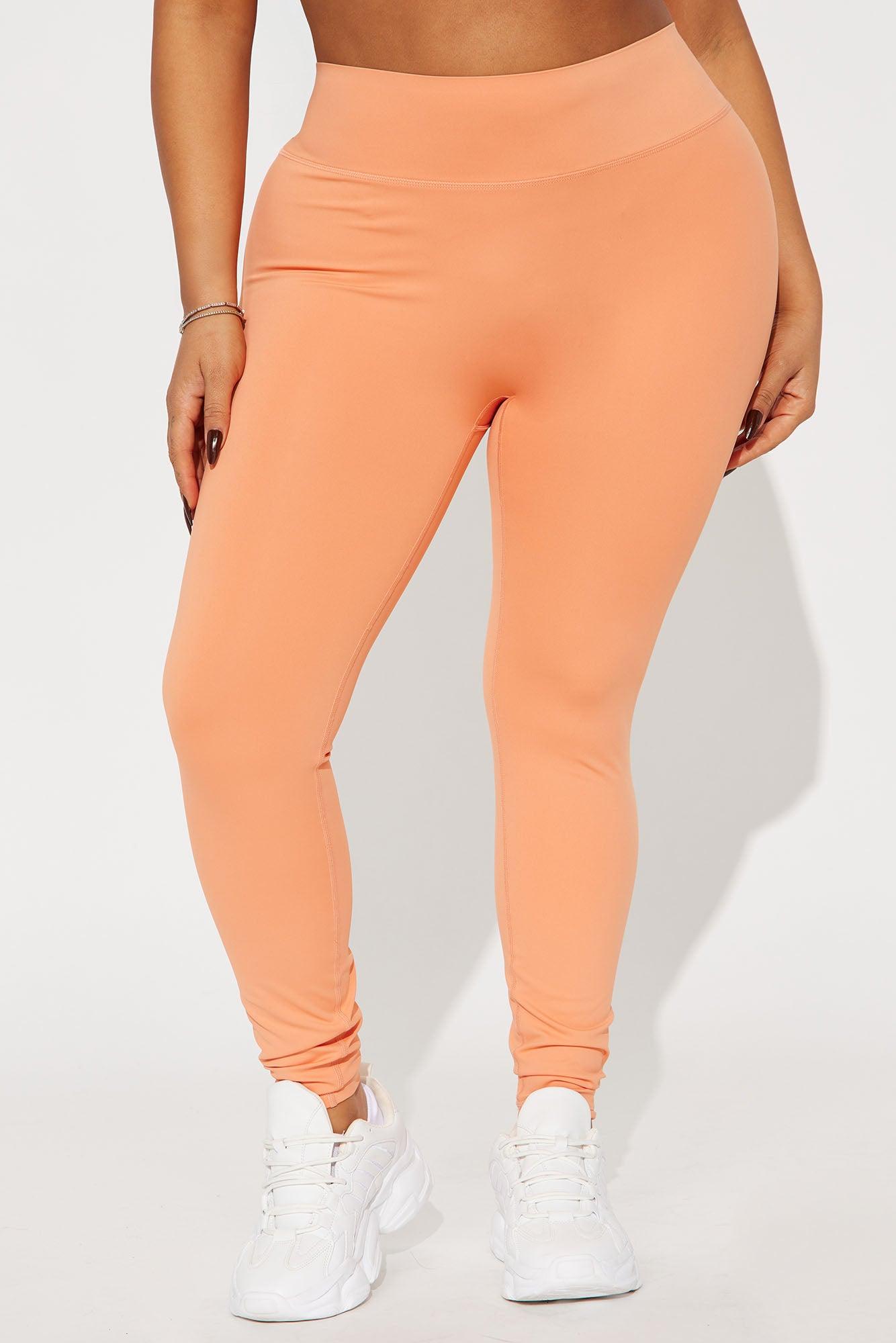 Work Harder Active Legging - Orange Product Image