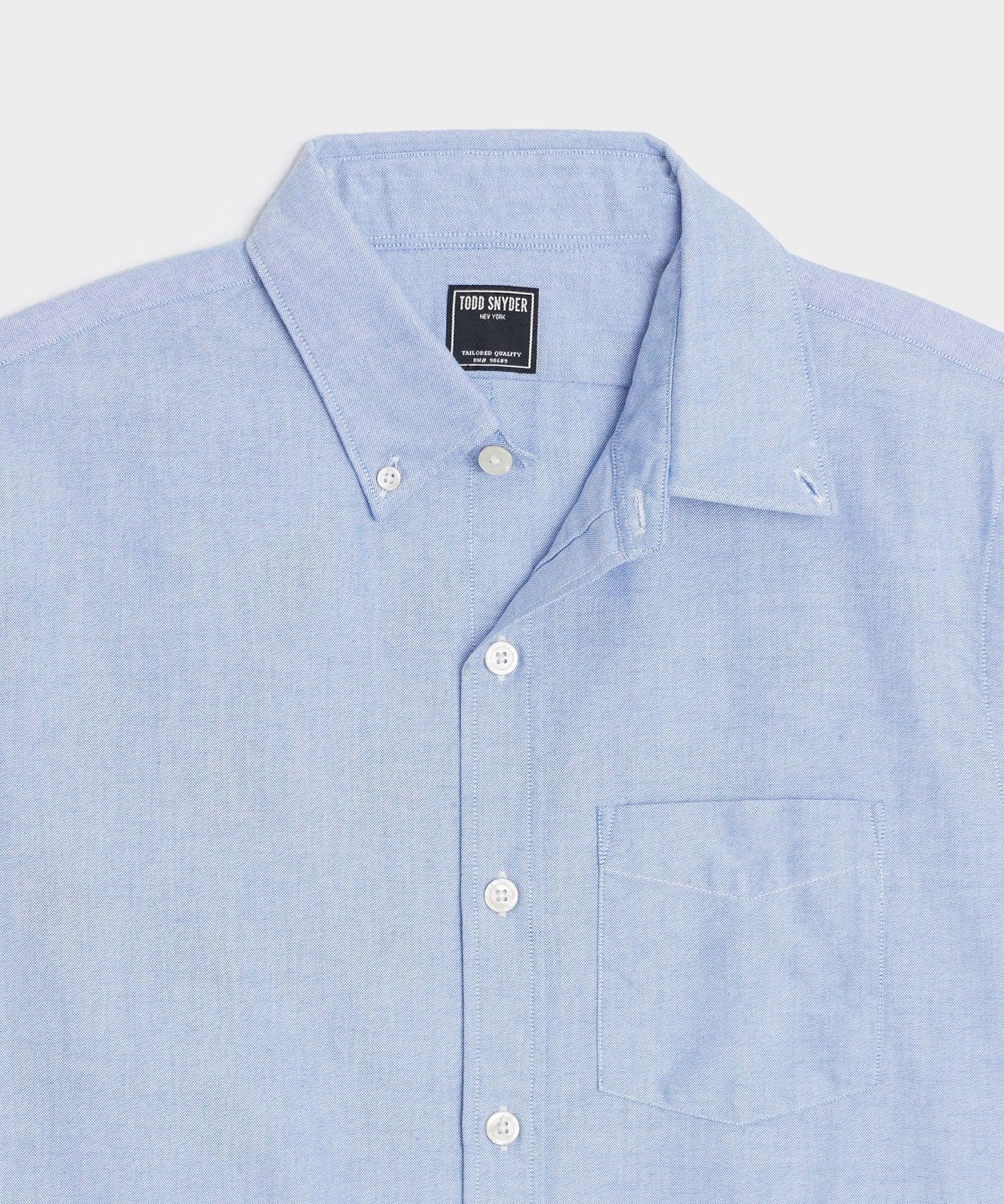 Japanese Selvedge Oxford Button-Down Collar Shirt Product Image