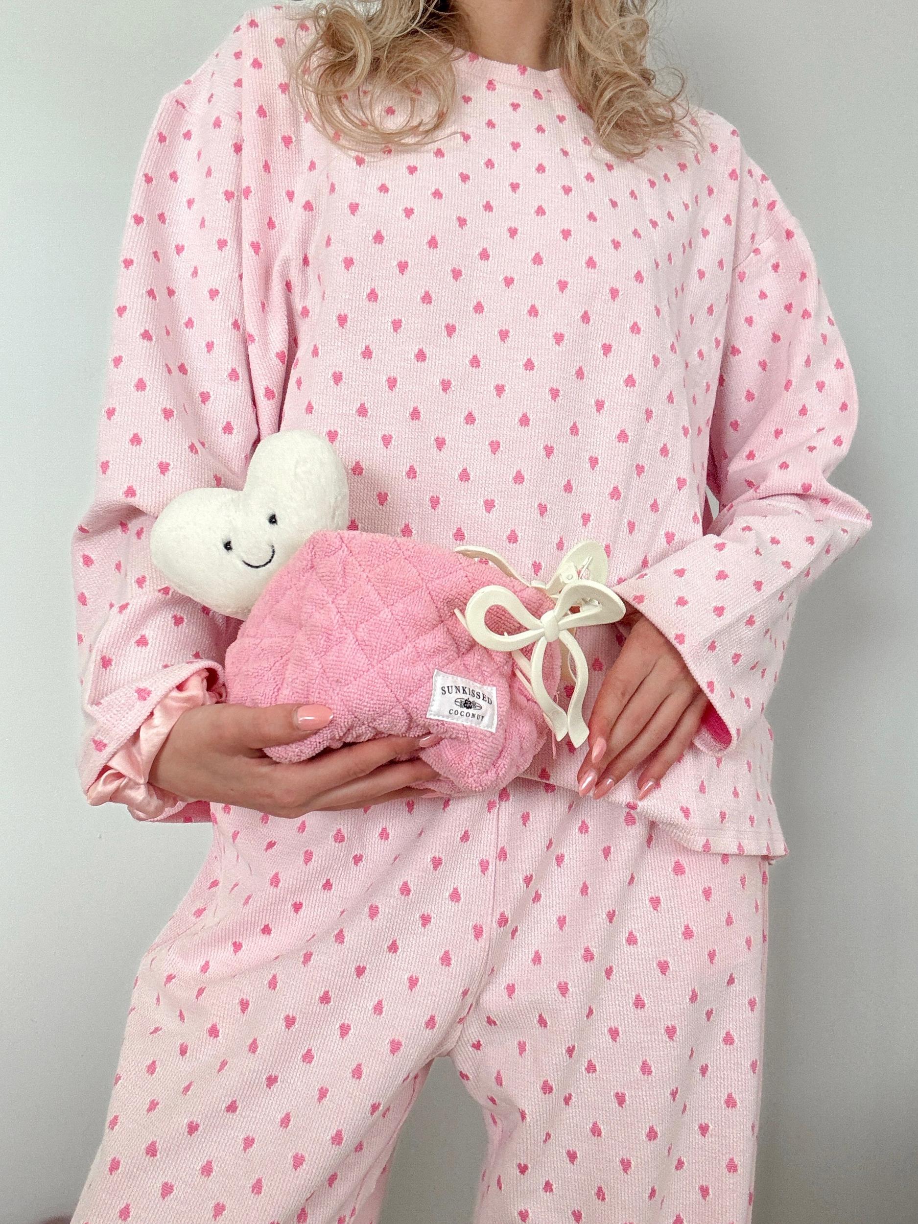 Heart Pajama Pants Product Image