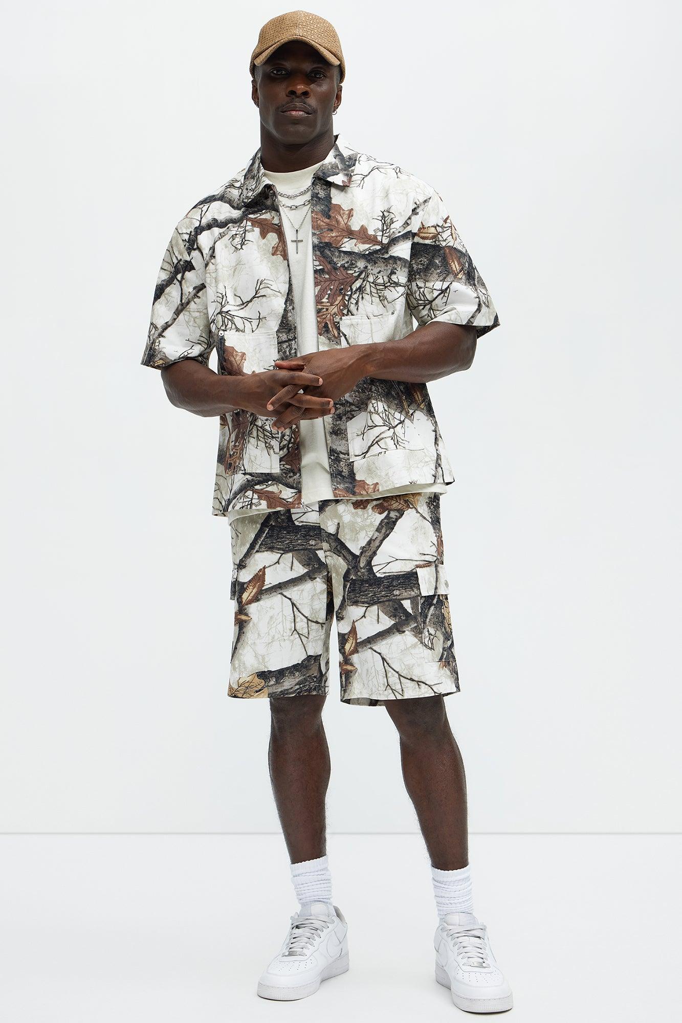 Camo Cargo Shorts - Camouflage Product Image