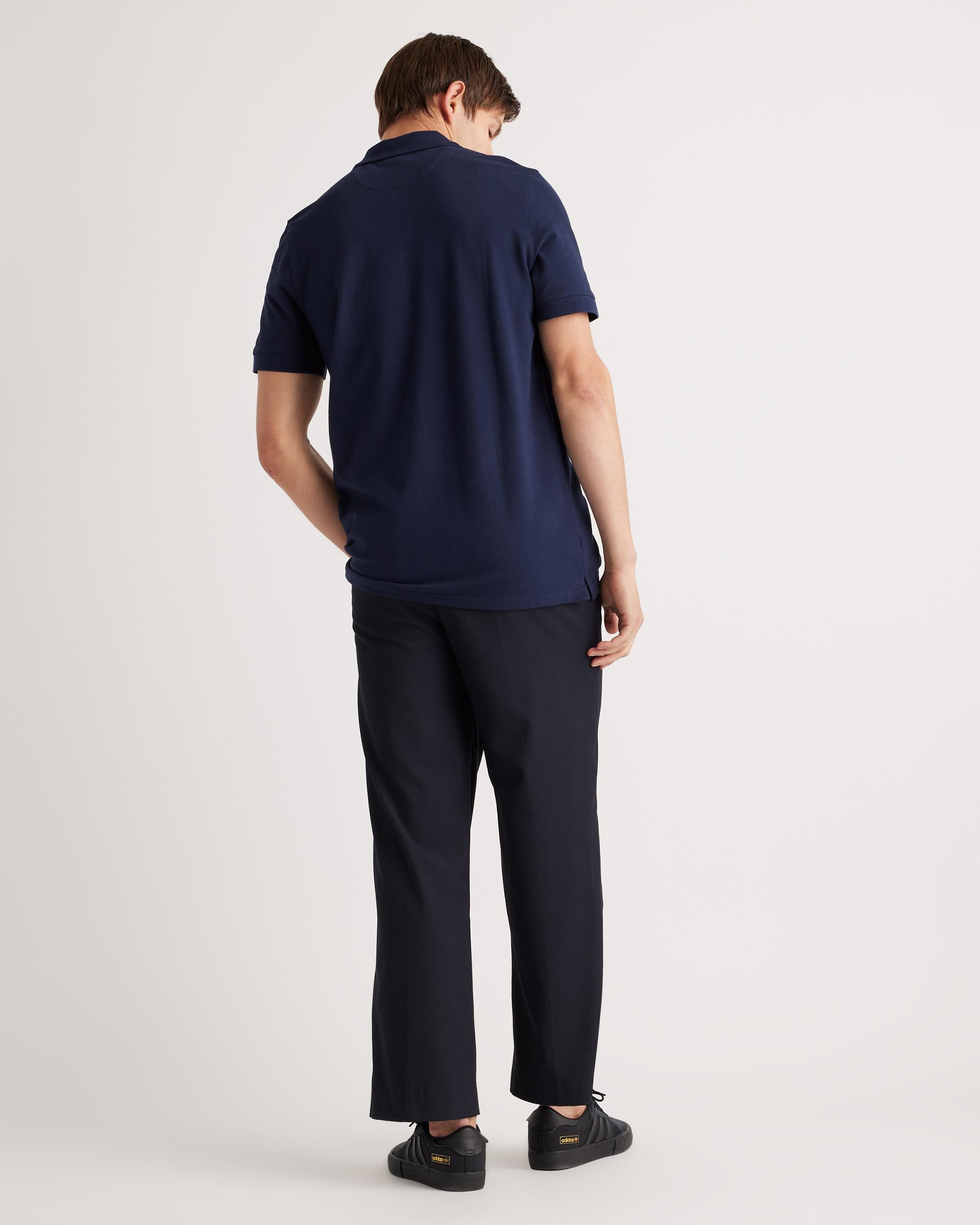 Quince | Men's Pique Polo Organic Cotton Product Image