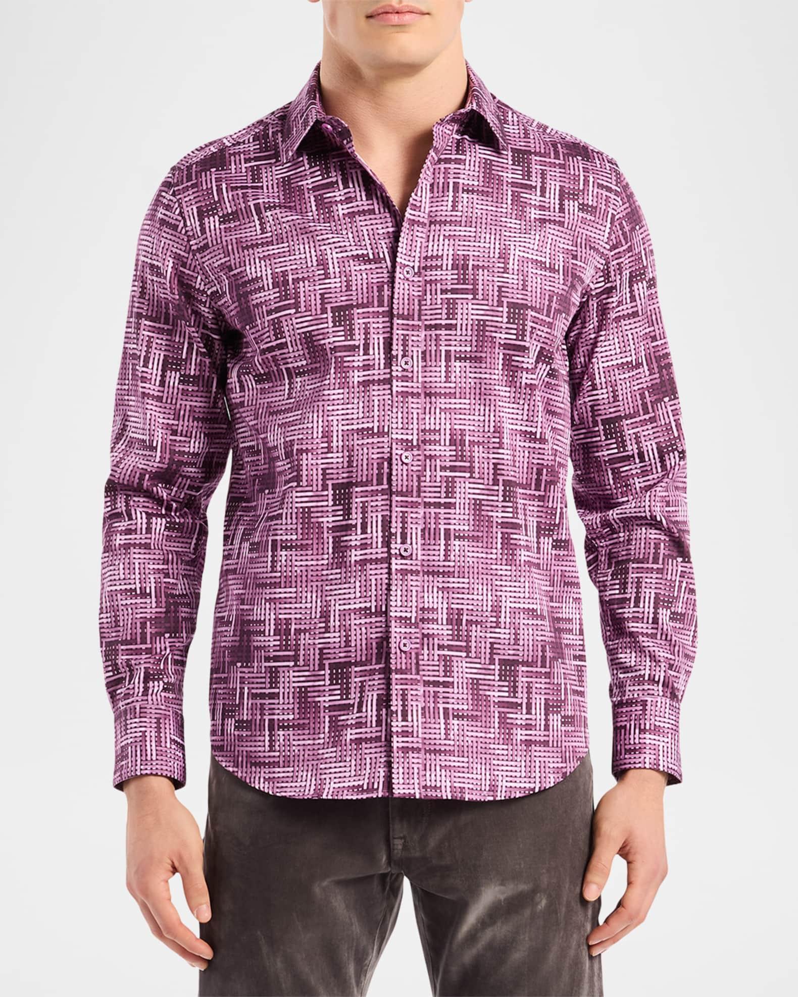 Men's Berkley Basketweave Stretch Sport Shirt Product Image
