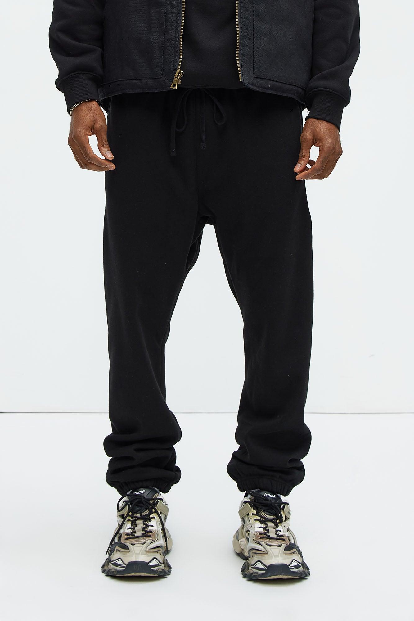 Tyson Heavyweight Sweat Jogger - Black Product Image