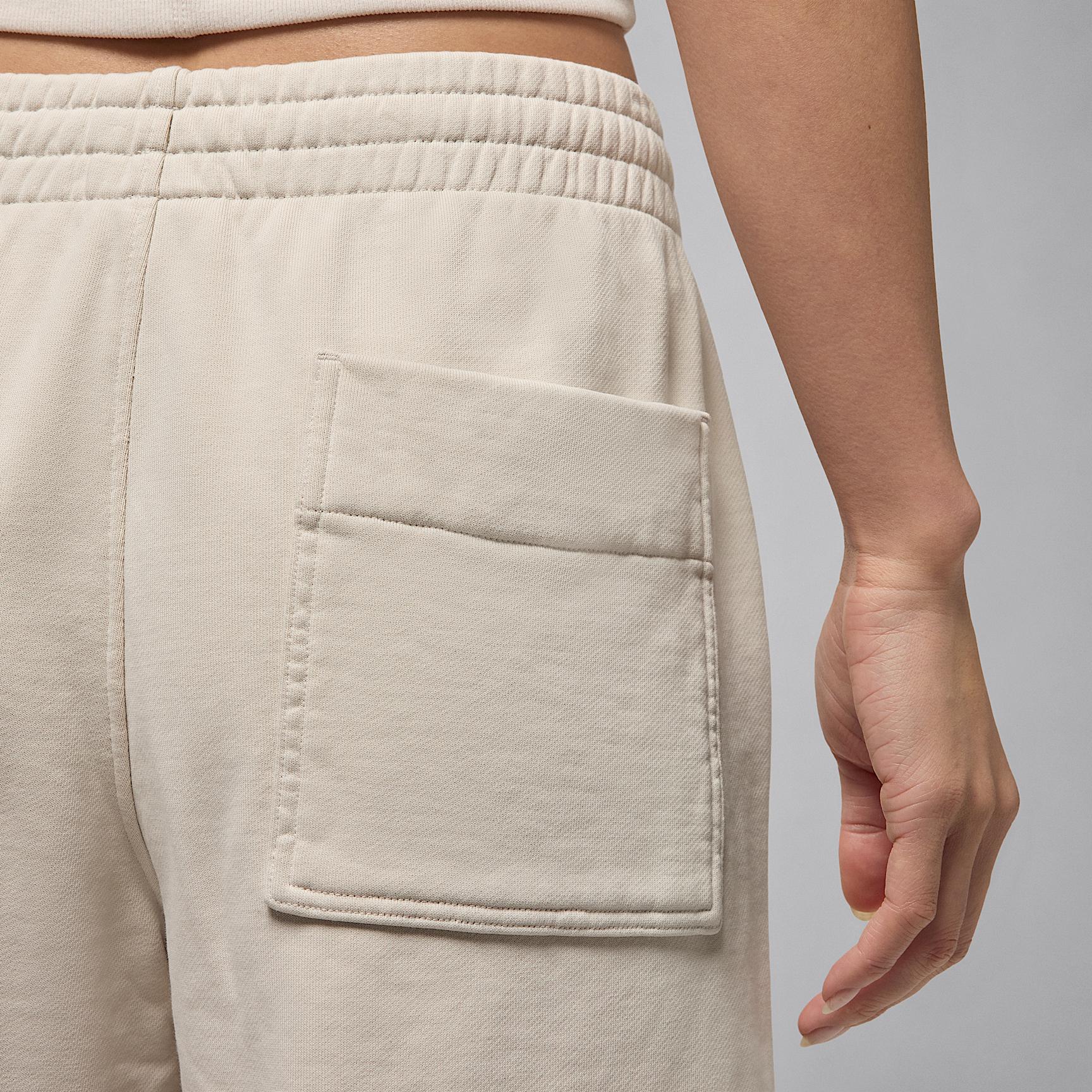 Womens Jordan Flight Fleece French Terry Big Shorts | IB9858-010 Product Image