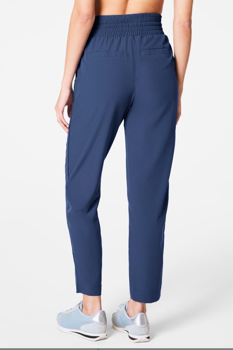 On The Move Slim Pant- Faded Indigo Product Image