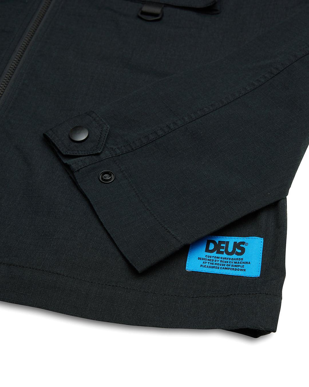 Onshore Zip Shirt - Black Product Image
