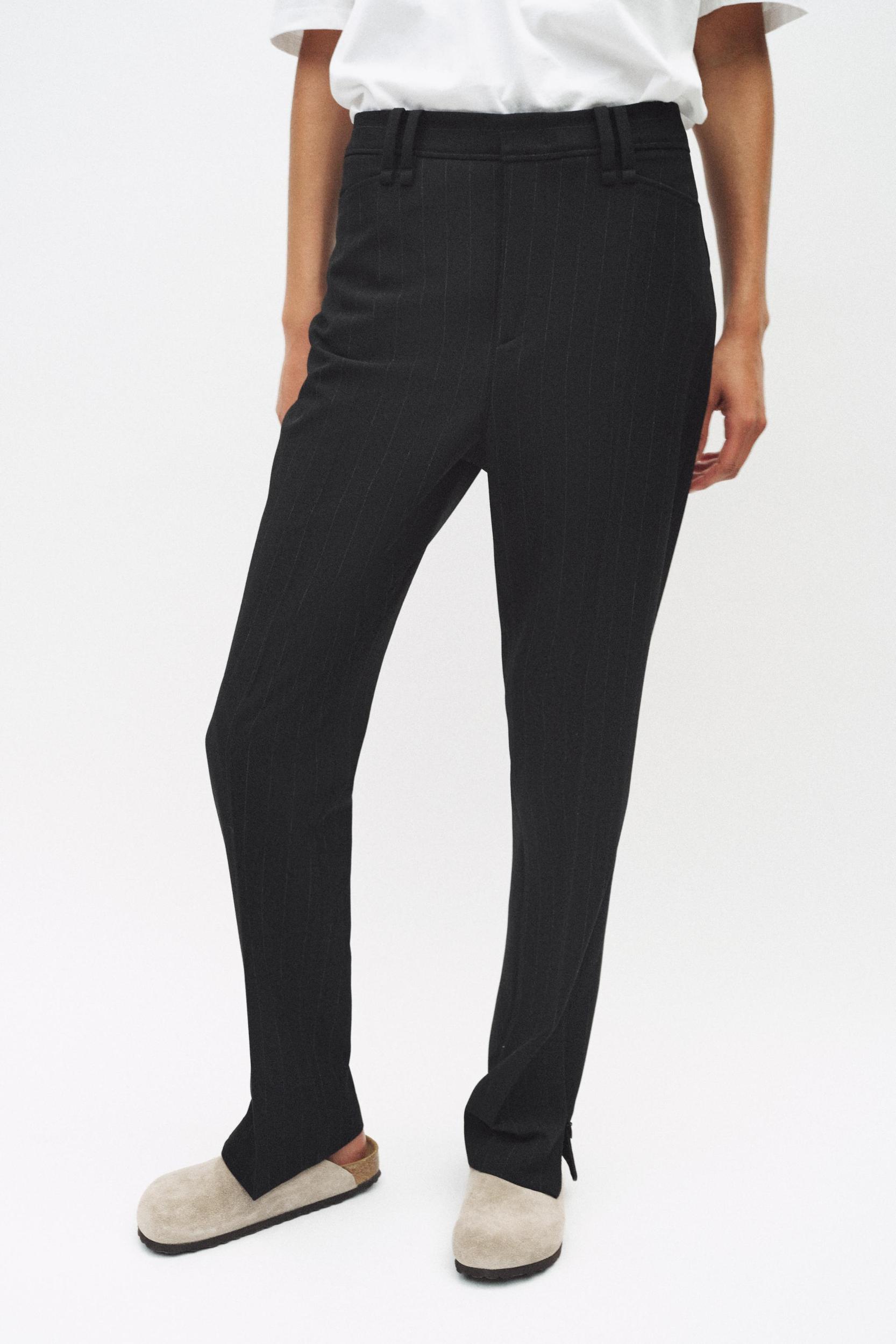PINSTRIPE PANTS ZW COLLECTION Product Image