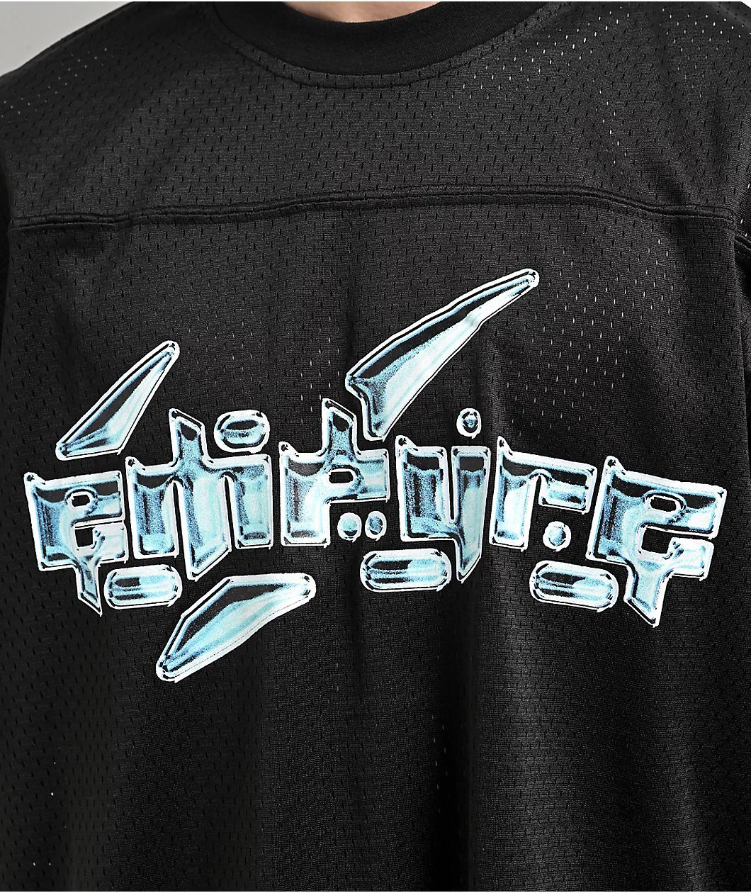 Empyre Shatter Black Mesh Football Jersey Product Image