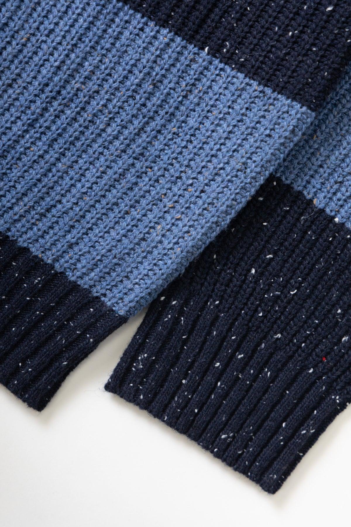 Blacksmith - Knitted Rugby - Blue Product Image