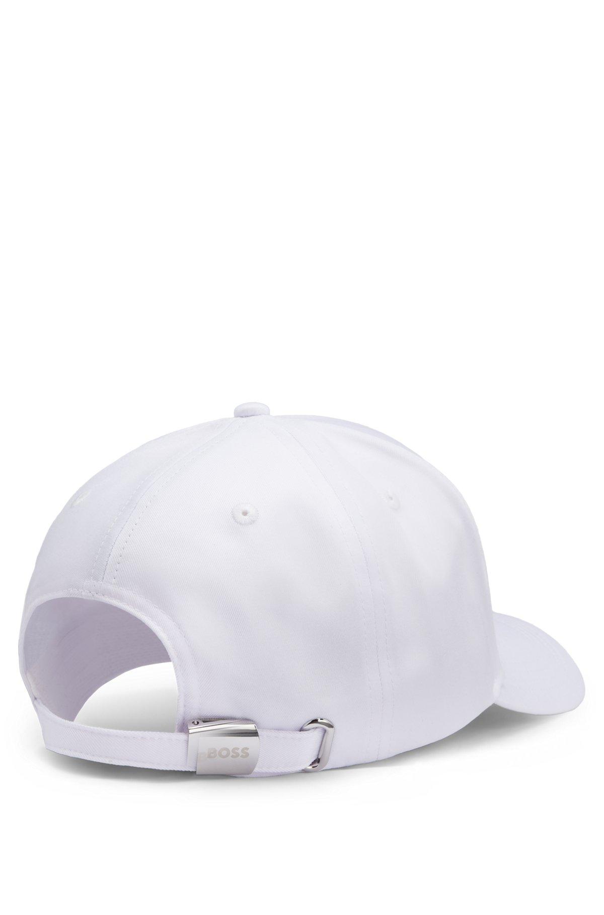 Logo cap in lustrous twill with country-flag badge Product Image