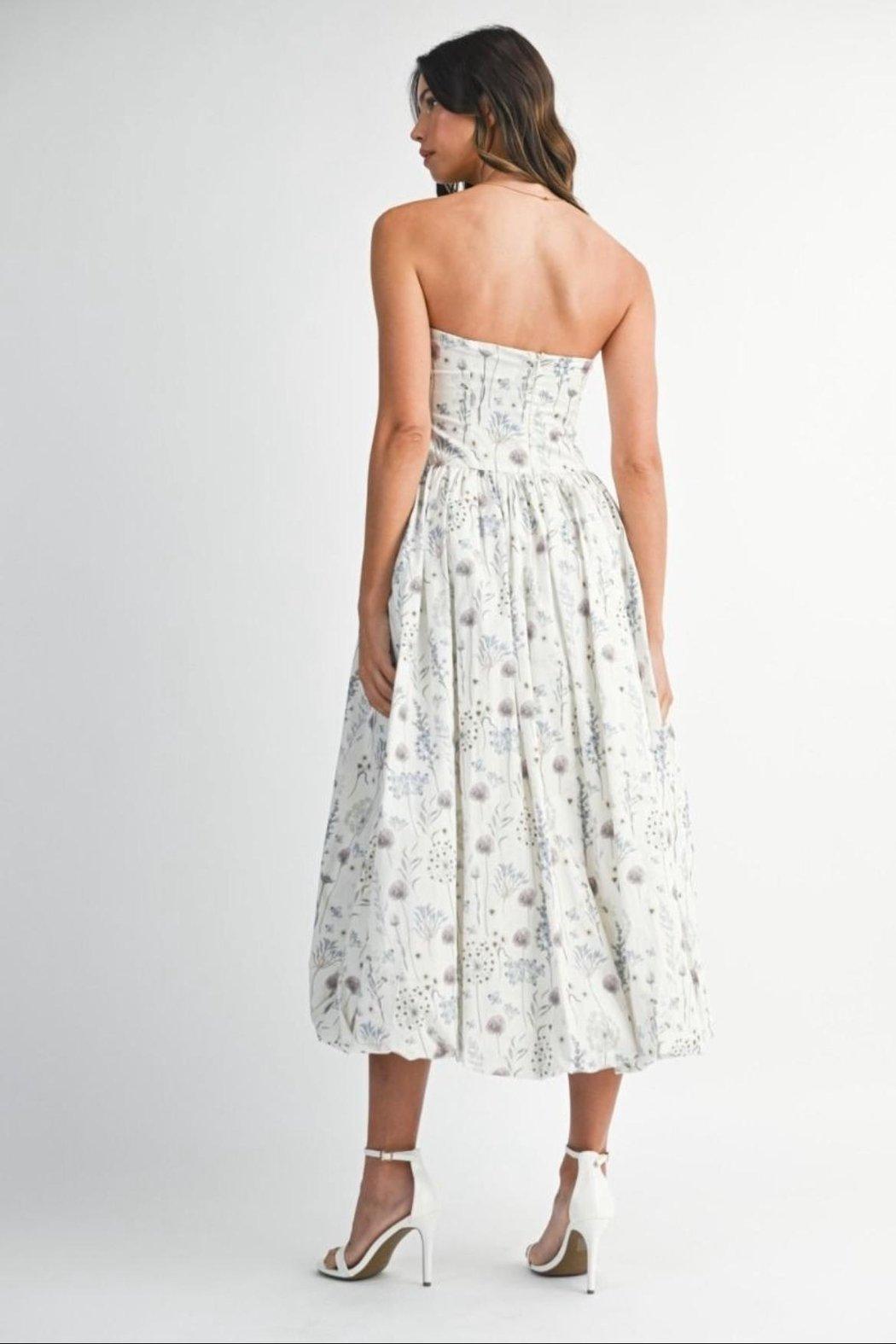 Floral Tube Dress Product Image