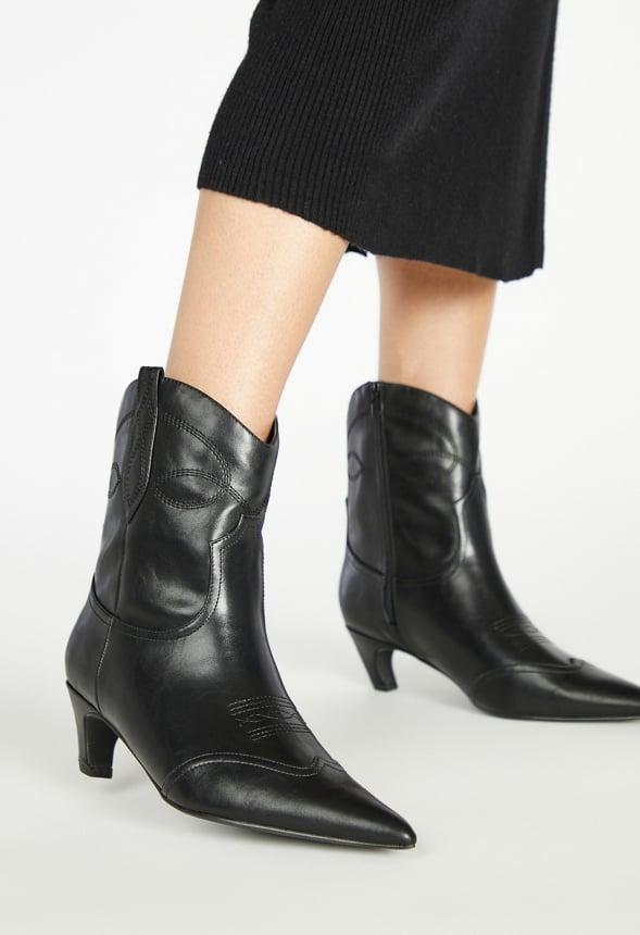 JustFab Margaux Platform Loafer Pump Womens Black/ White Size 8.5 Product Image