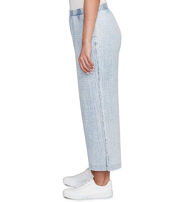 Ruby Rd. Cotton Gauze Wide-Leg Pull-On Pants Product Image