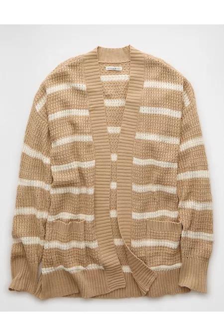 AE Open Knit Cardigan Women's Product Image