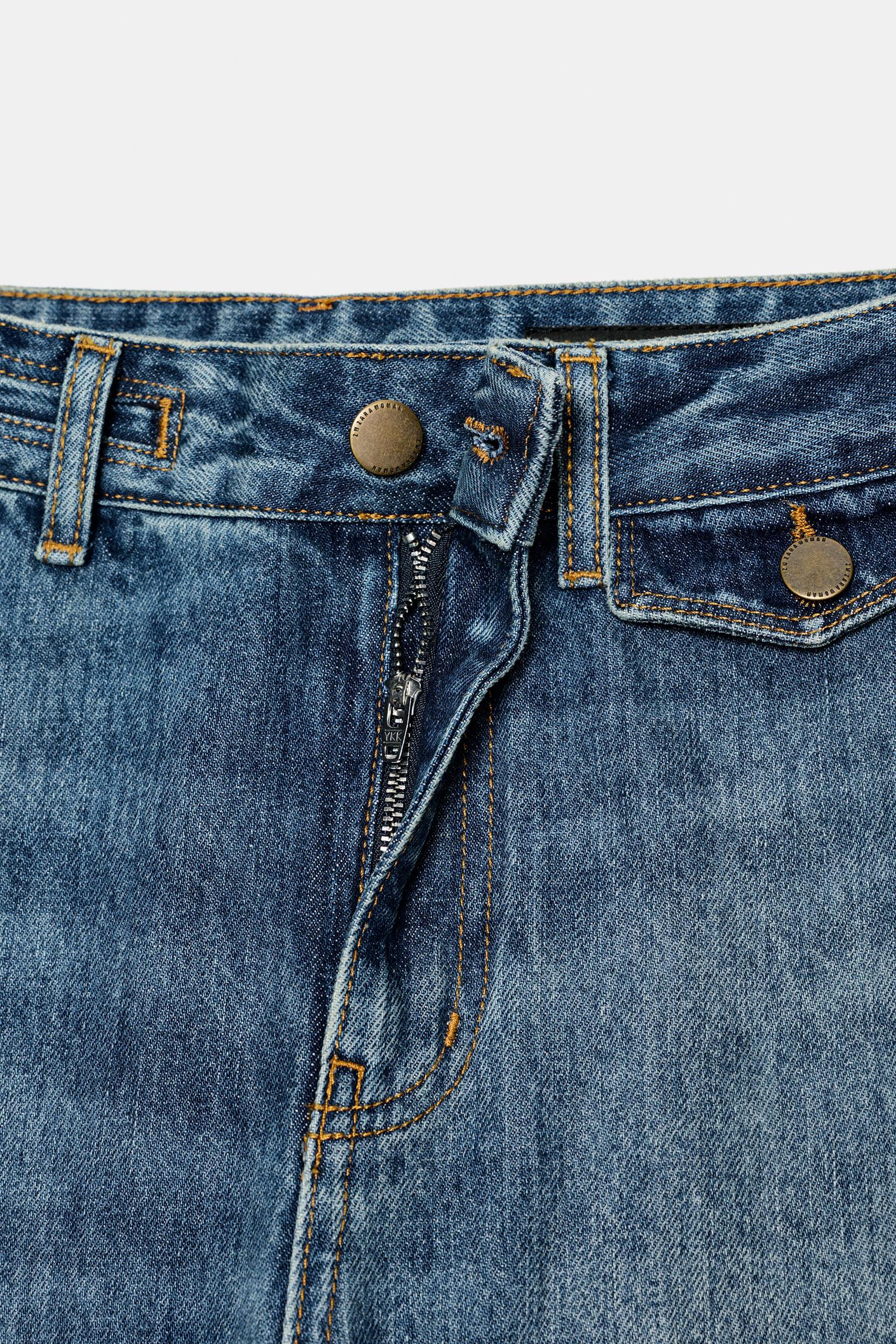 ZW COLLECTION HIGH-WAIST FLARE JEANS Product Image