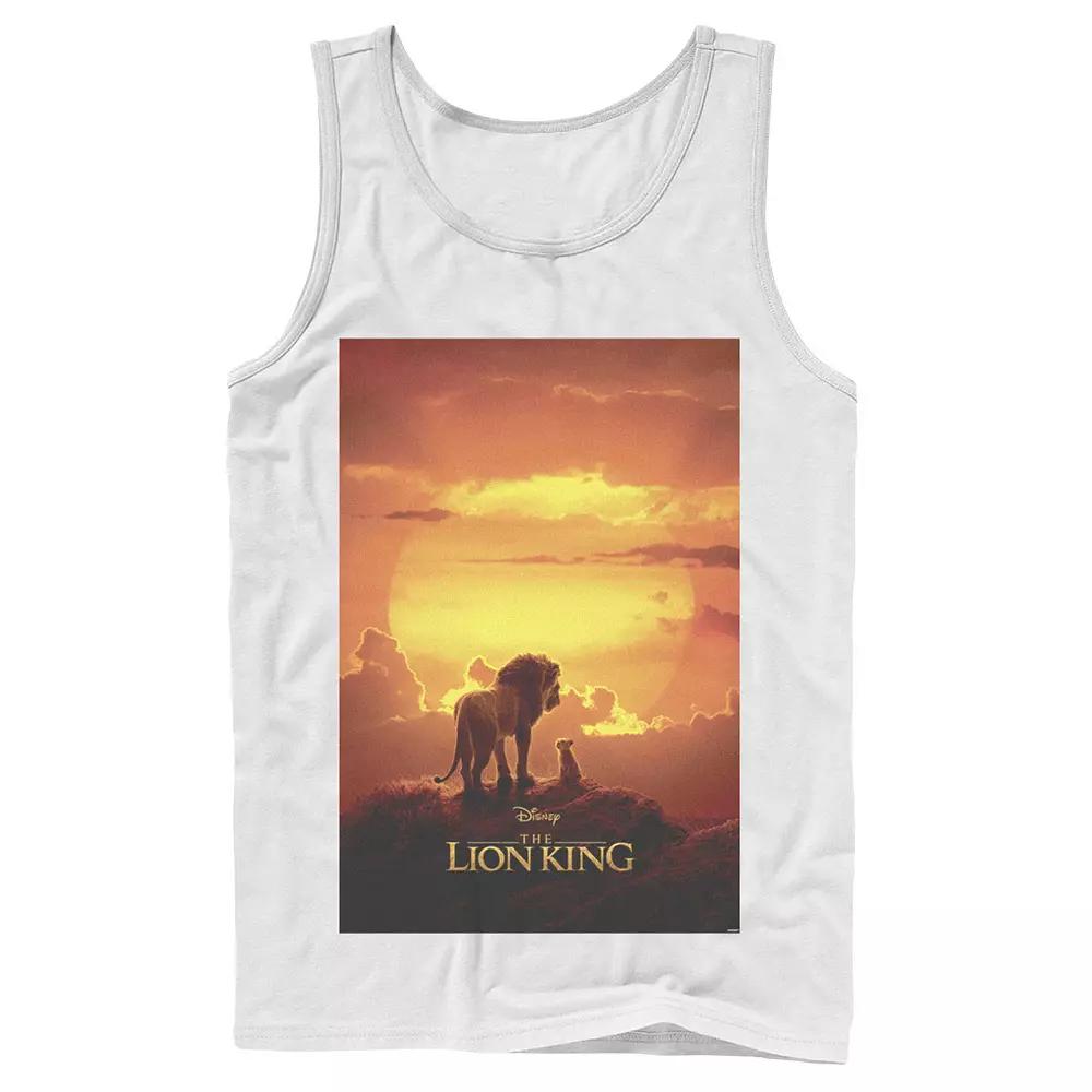 Disney's The Lion King Pride Rock Live Action Movie Poster Men's Tank Top,  Product Image
