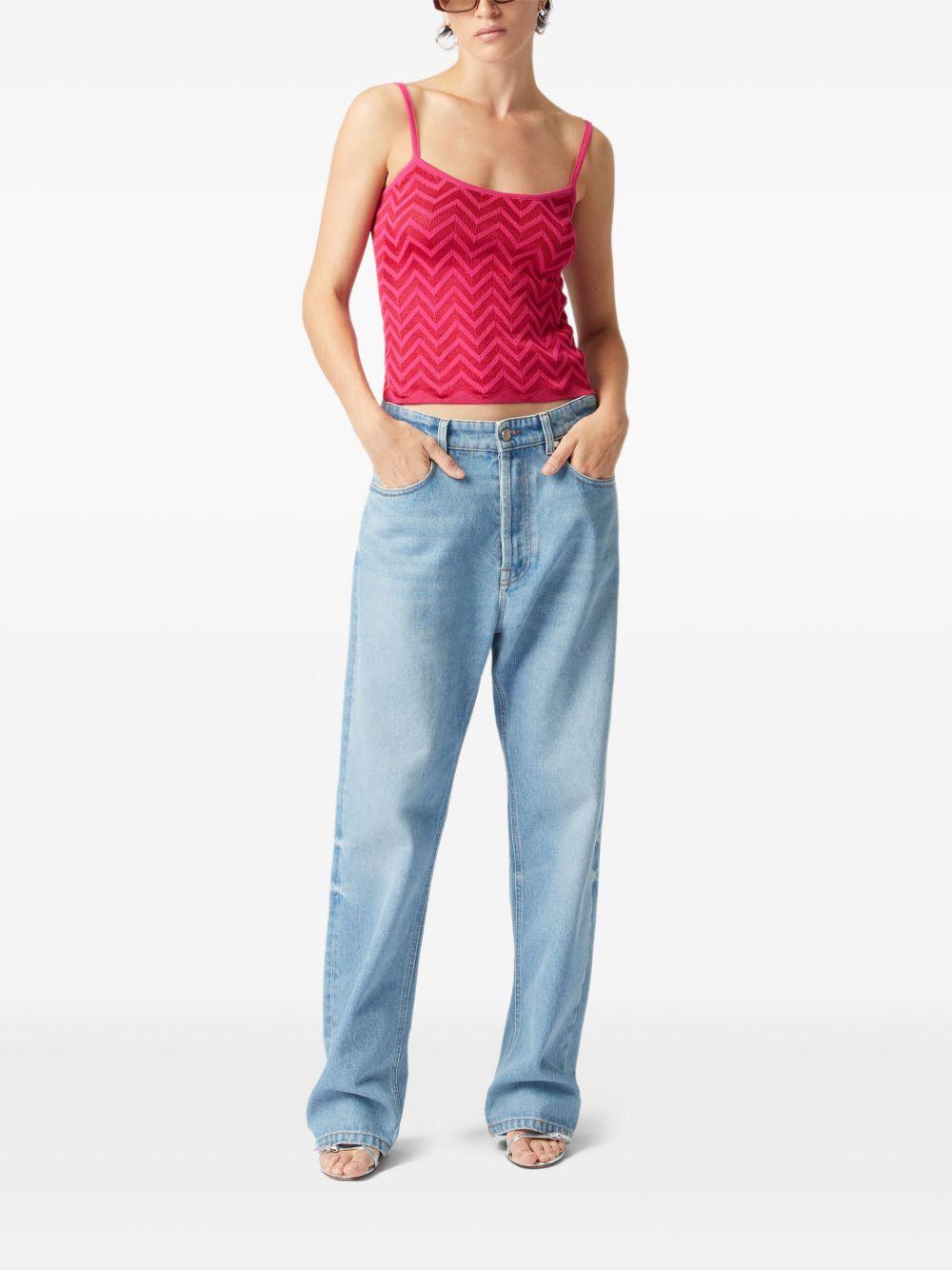 zigzag-woven vest Product Image