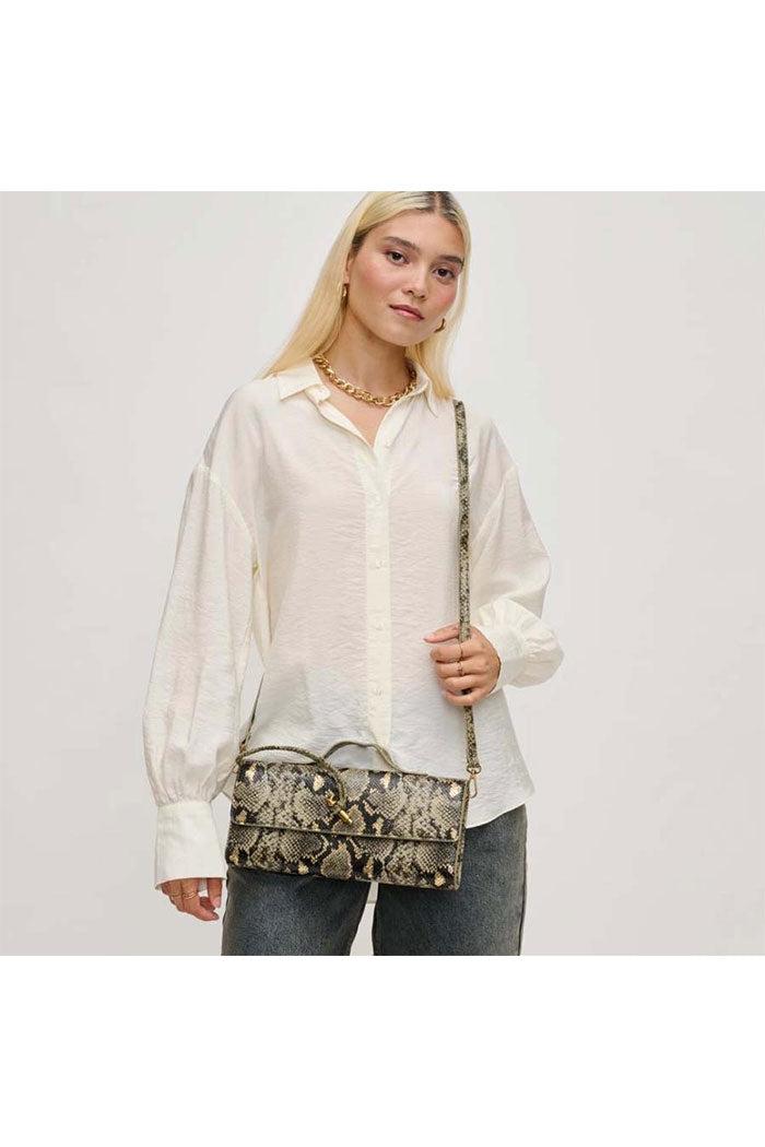 Animal Print East West Clutch Crossbody Product Image