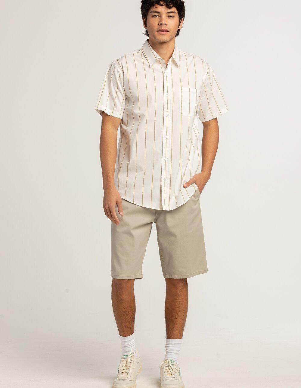 RSQ Mens Long 10" Chino Shorts - KHAKI Product Image