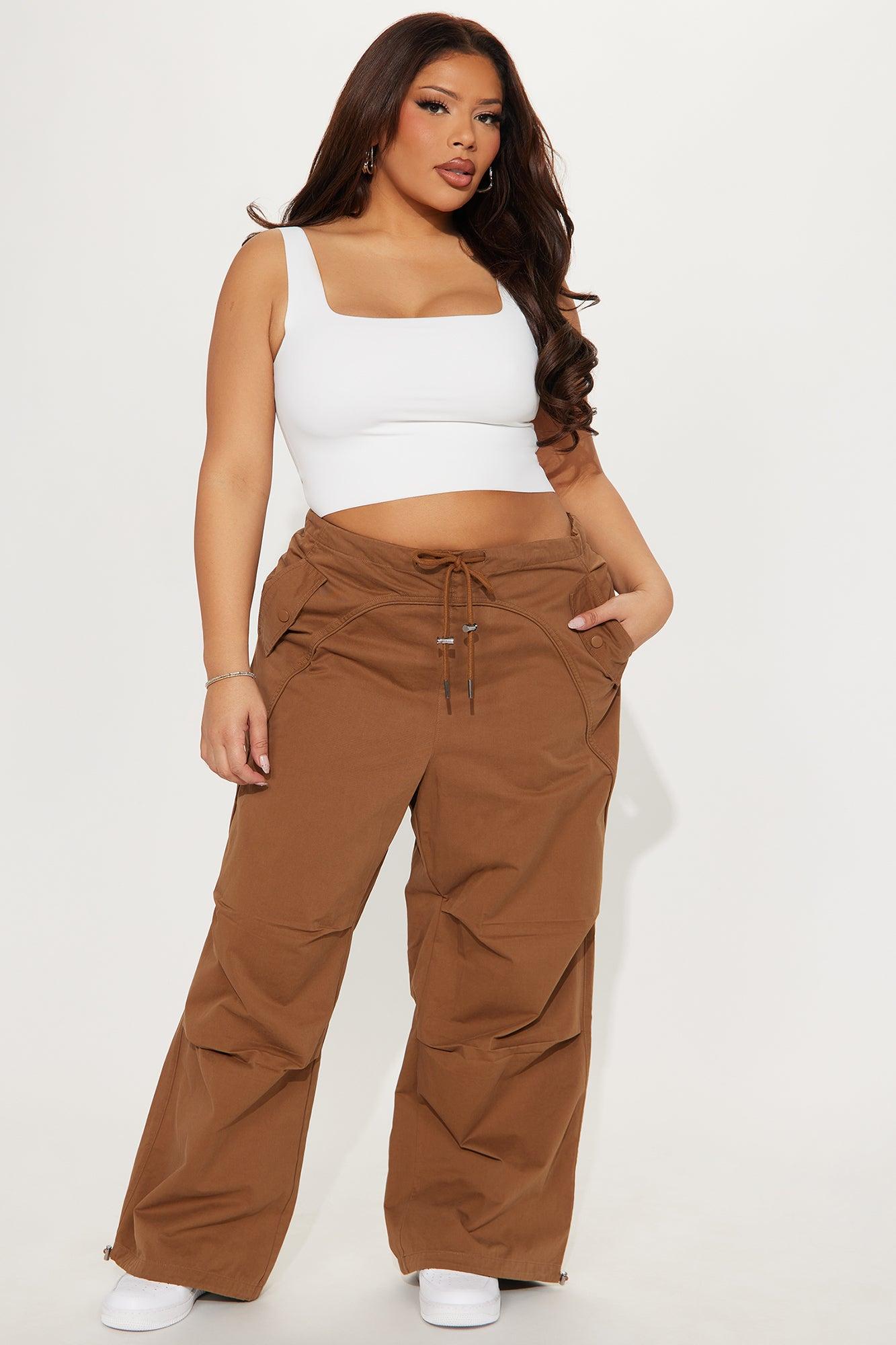 Take It From Here Wide Leg Jogger - Mocha Product Image
