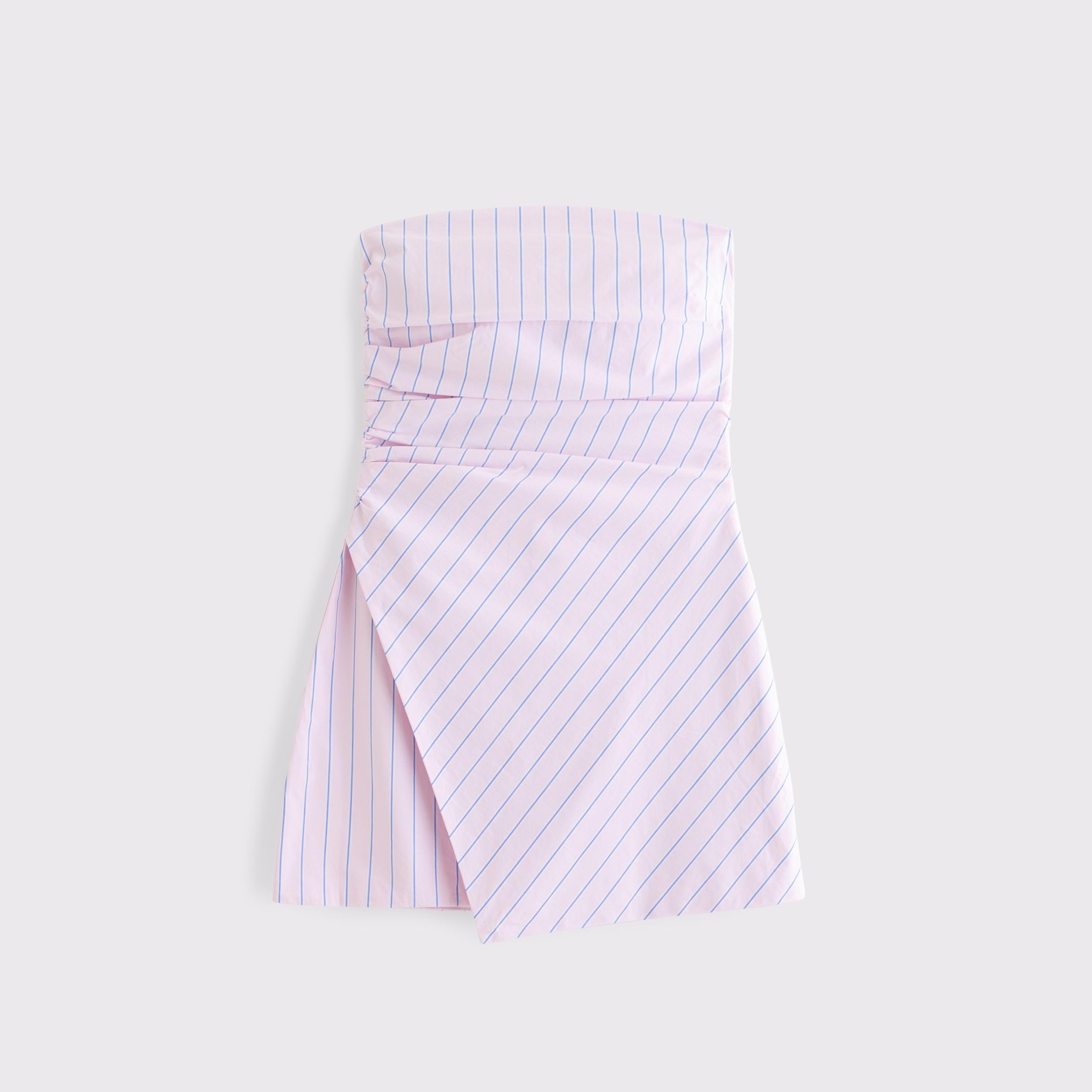 Strapless Asymmetrical Mini Dress Product Image