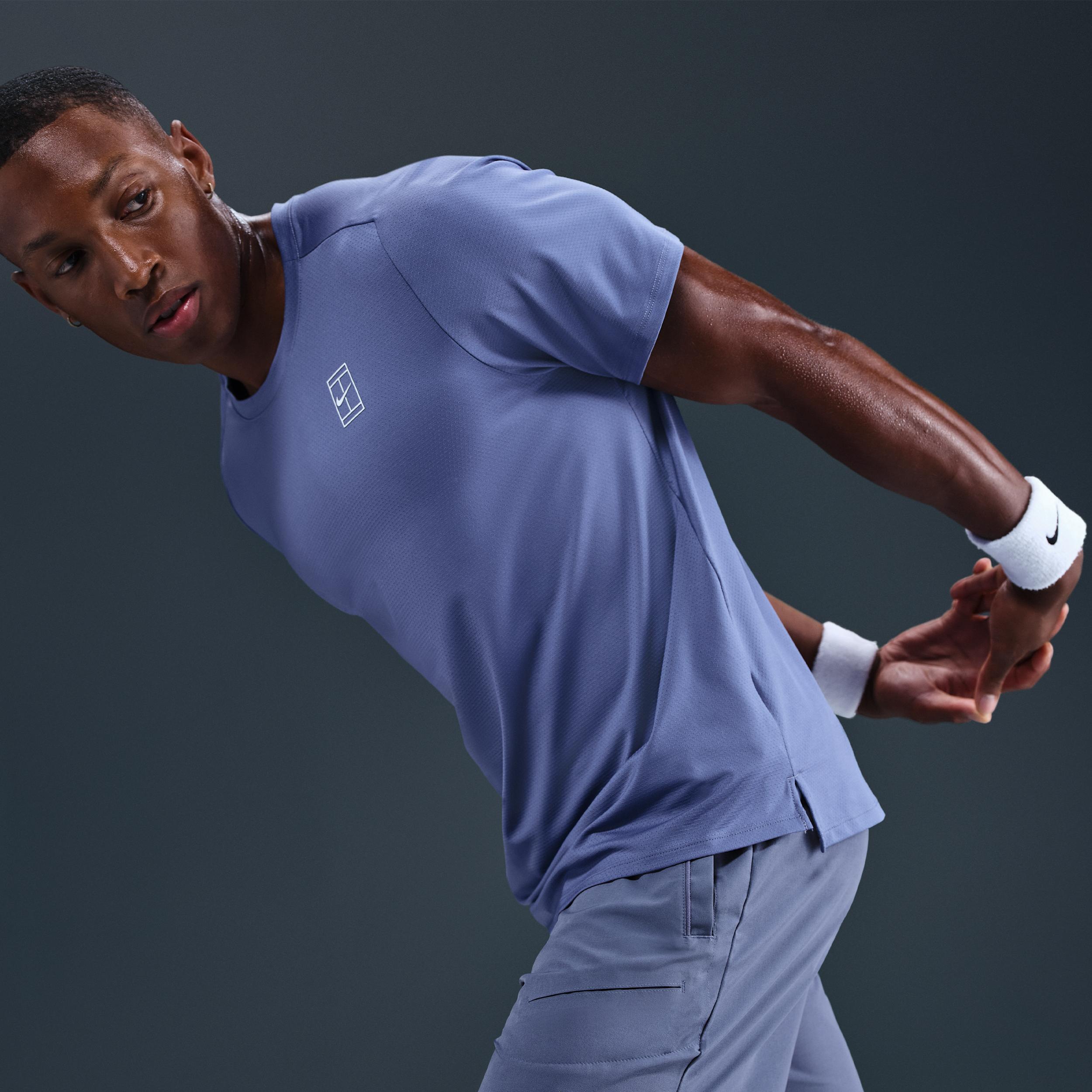 Nike Mens Court Advantage Dri-FIT 6 Tennis Shorts | FZ6913-499 Product Image