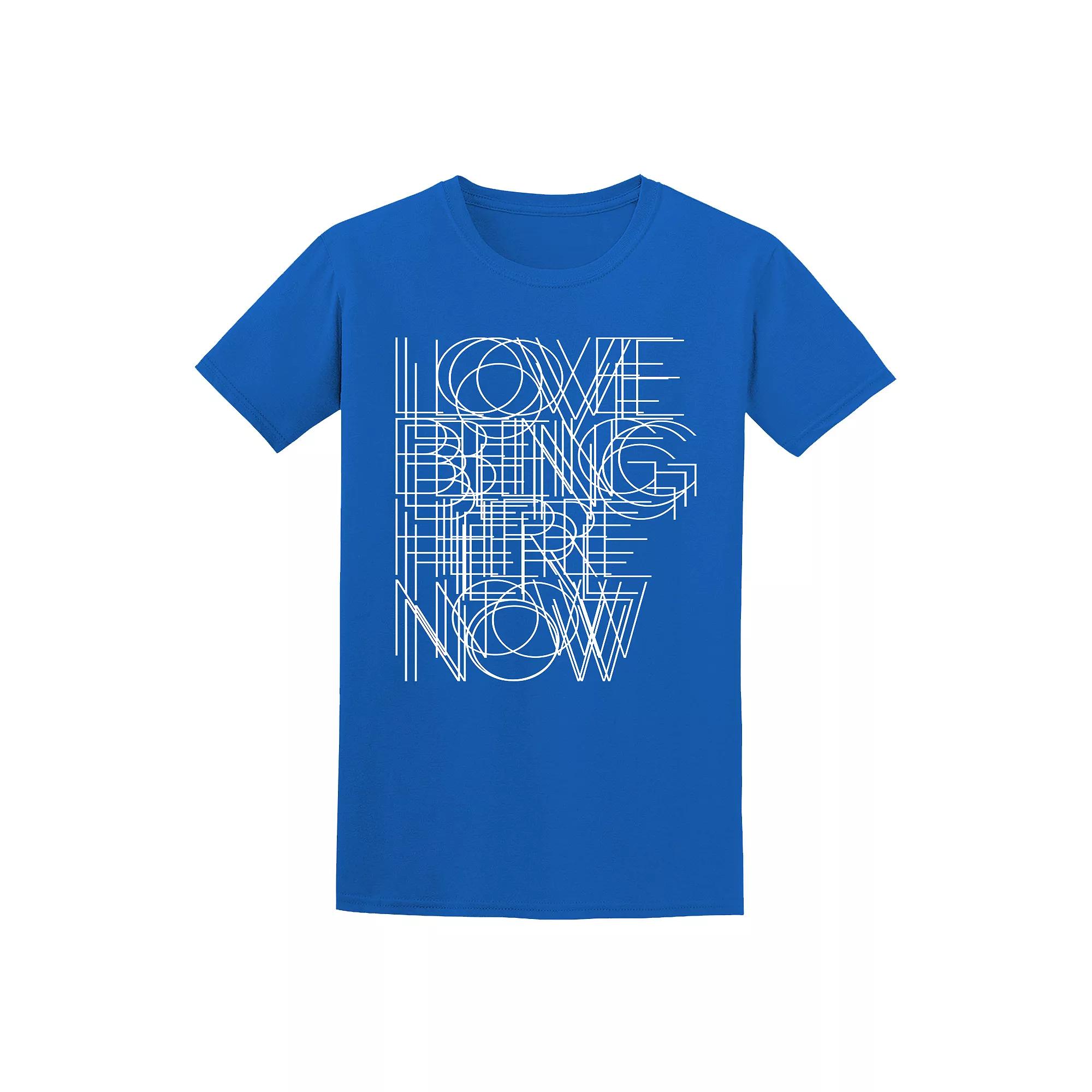 Men's COLAB89 by Threadless Bulo Four Simple Words Tee, Size: Medium, Royal Product Image
