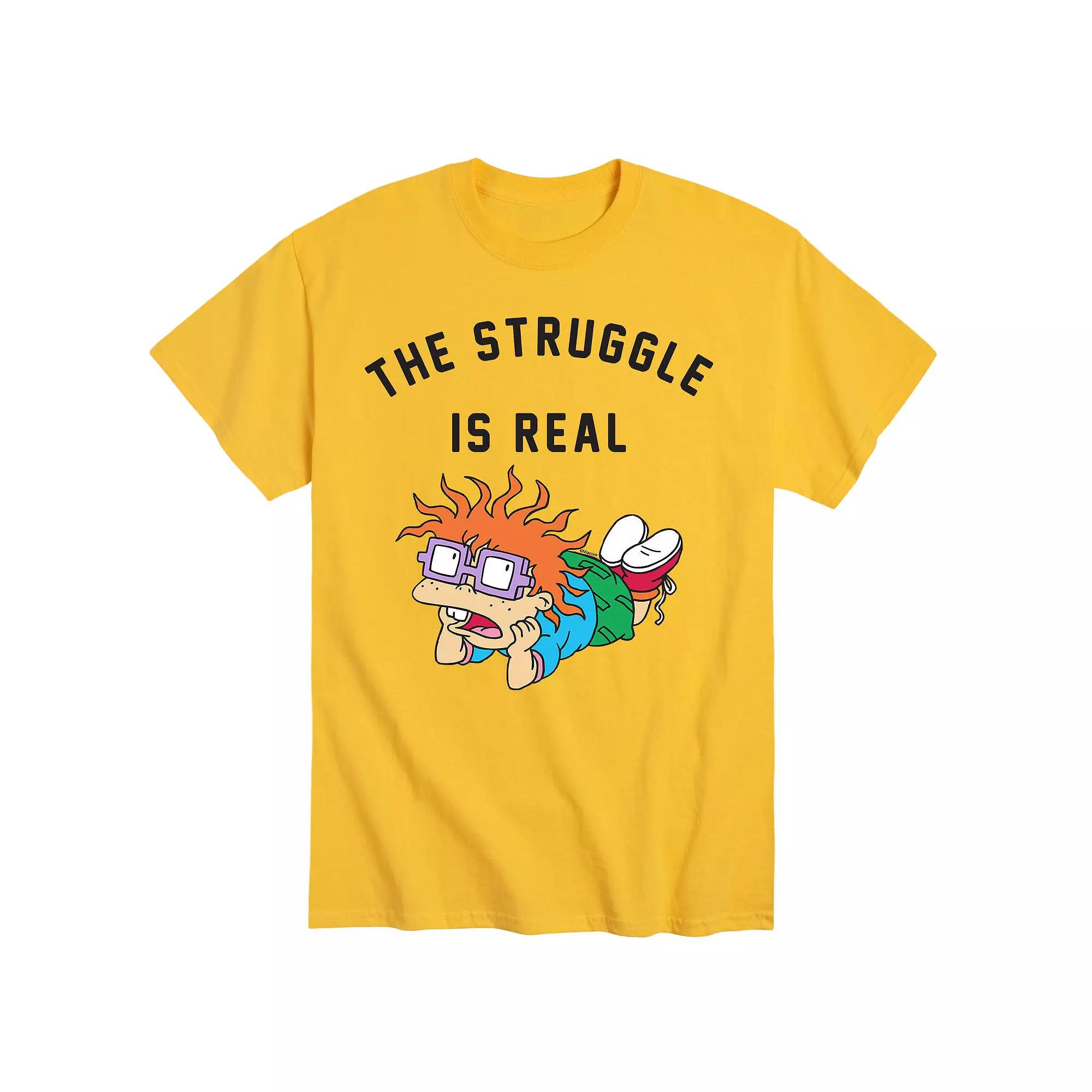Men's Rugrats Struggle Is Real Tee,  Product Image