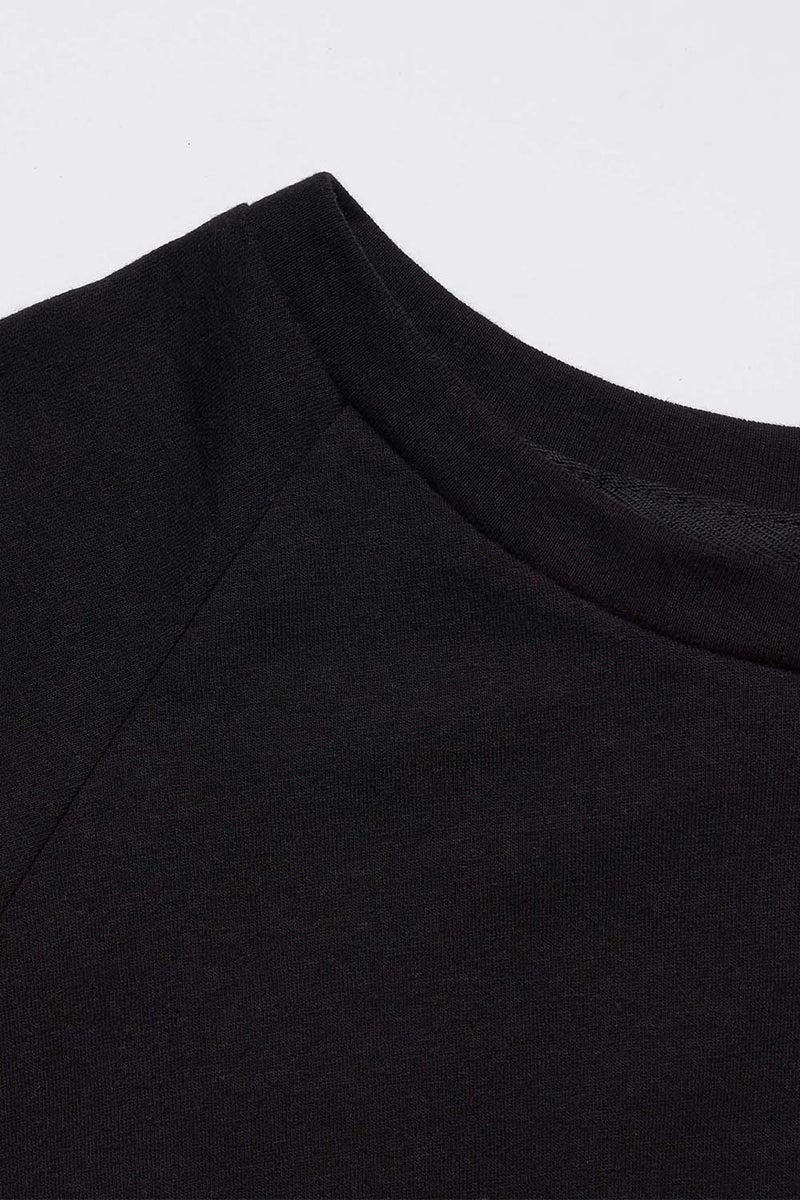 Men's Organic Raglan in Black Product Image